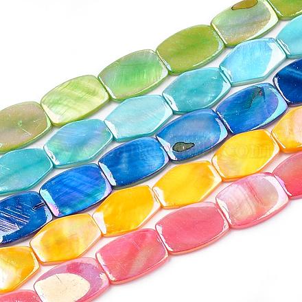 Ab color пресноводная оболочка из бисера SHEL-T009-04-1