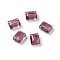 Imitation Austrian Crystal Beads, Grade AAA, K9 Glass, Faceted, Rectangle, Purple, 10x12x5.5mm, Hole: 0.9~1mm