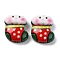 Colorful Christmas Theme Resin Cabochons, Christmas Socking, 21x17.5x8.5mm