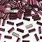 Preciosa® MAXIMA Crystal Fancy Stones, Czech Crystal, 435 26 212 Baguette, Dura Foiling, 20050 Amethyst, 4x2mm
