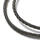 Изготовление плетеных ожерелий из полиэфирного шнура MAK-L043-03G-01-2