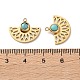 Синтетические бирюзовые подвески STAS-L022-556G-02-3