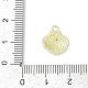 Подвески из сплава эмали и стразов с покрытием стойки PALLOY-R151-40G-05-3