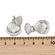 Латунные микро проложить кубического циркония подвески KK-C093-06P-3