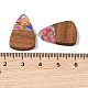 Подвески из смолы и дерева WOOD-S061-02B-3