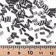 Стеклянные бусины цвета металлик SEED-N005-001-D01-4