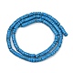 Синтетических нитей бирюзовые бусы G-H230-68B-3