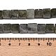 Природные лабрадорита бисер нитей G-T139-8x8-19A-5
