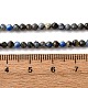 Нитки бусины из натурального ляписа-лазури G-L629-B01-3mm-01-5