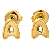 Серьги-гвоздики из нержавеющей стали 304 EJEW-I316-01G-A