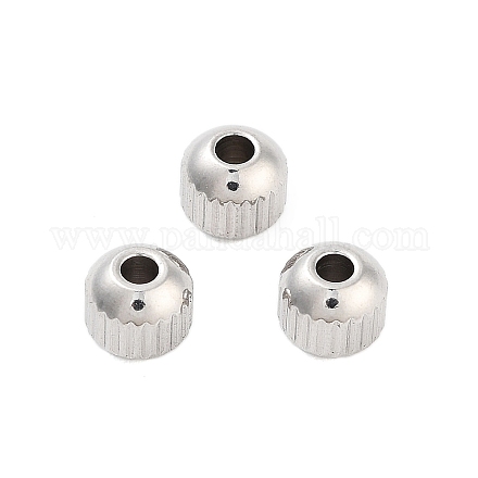 Бусины из нержавеющей стали 201 STAS-Z078-03P-1