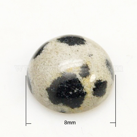 Кабошоны из камня G-H1596-FR-8mm-02-1