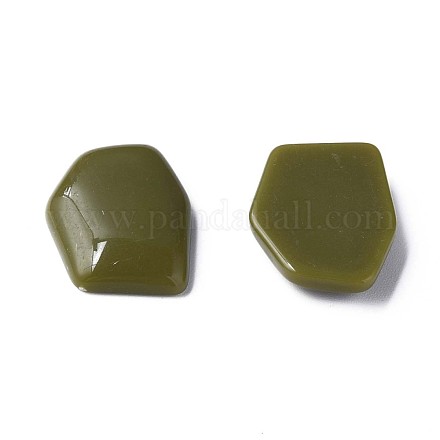 Непрозрачные акриловый кабошоны MACR-S373-143-A11-1