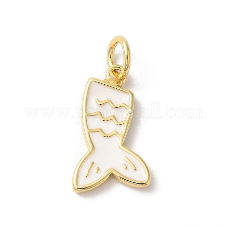 Подвески из латуни с эмалью в стойку KK-Z056-48G-03-1