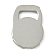 304 Stainless Steel Pendants, Laser Cut, Kettlebell Charm, Stainless Steel Color, 10x7x1mm, Hole: 1.3x4mm