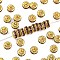 Brass Grade A Rhinestone Spacer Beads, Golden Plated, Rondelle, Nickel Free, Light Amethyst, 4x2mm, Hole: 0.8mm