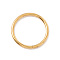 304 Stainless Steel Twister Clasps, Ring, Golden, 12x1mm, Inner Diameter: 10mm