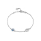S925 Silver Devil Eye Bracelet with Full Diamond Eyes Series