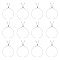 Tarnish Resistant 304 Stainless steel Chain Bracelet Making, Slider Bracelets Making, Stainless Steel Color, 8-5/8 inch(22cm), 1.2mm, Hole: 2mm