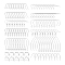 304 Stainless Steel Earring Hooks, Ear Wire, with Horizontal Loop, Stainless Steel Color, 7.4x7.2x1.7cm, 120pcs/box