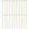 150Pcs Brass Ball Head Pins, for Jewelry Making, Golden, 22 Gauge, 35~35.5x0.6mm, Head: 2mm
