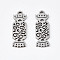 Non-Tarnish 201 Stainless Steel Pendants, Laser Cut, Christmas Candy, Stainless Steel Color, 19x6.5x1mm, Hole: 1.4mm