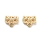 CCB Plastic Tube Bails, Loop Bails, Golden, 9x11x5.5mm, Hole: 1.8mm, Inner Diameter: 4mm