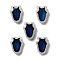 Glass Beads, Temperature Sensing Color Changing Beads, Tulip, WhiteSmoke, 15x11.5x5.5mm, Hole: 1.3mm