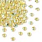 Preciosa® MAXIMA Crystal No Hotfix Flatback Stones, Czech Crystal, Dura Foiling, Round(438 11 615 Chaton Rose), 80310 200 Citrine AB, SS6(1.9~2.1mm)