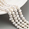 Natural Cultured Freshwater Pearl Beads Strands, Potato, Old Lace, 5~6mm, Hole: 0.6mm, about 33pcs/strand, 6.89~7.09 inch(17.5~18cm)