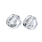 20Pcs Transparent Glass Beads, Star, 10x7.5x4.5mm, Hole: 1mm