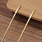 Alloy Hair Sticks Finding, with Loop, Golden, 163mm