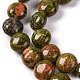 Природные Unakite бисер нитей G-T047-A21-01-4