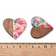 Подвески из смолы и ореха FIND-R051-09B-3