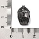 Шлем в форме латуни с бусинами из кубического циркония KK-S406-15A-3