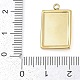 Подвески из нержавеющей стали 304 со стразами STAS-L022-473G-3