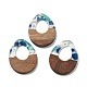 Подвески из смолы и ореха FIND-R051-10B-1