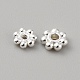 925 стерлингов серебряные шарики Spacer STER-WH0016-13A-2