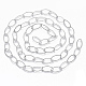 Цепи из нержавеющей стали марки 304 CHS-S006-JN956-1-2