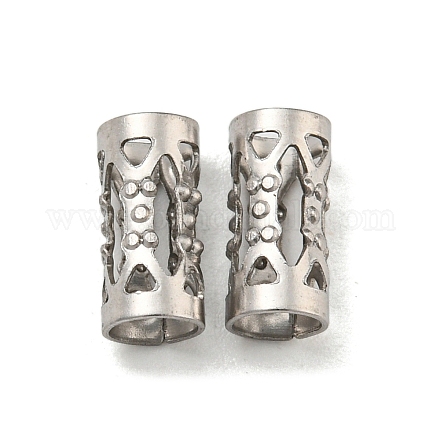 Полые бусины из нержавеющей стали 304 STAS-L273-01P-1