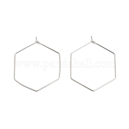 Латунная фурнитура для хооп серег KK-R112-039C-1