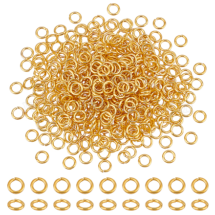 Pandahall elite около 490 шт. латунные прыжковые кольца закрытые KK-PH0006-6mm-G-1