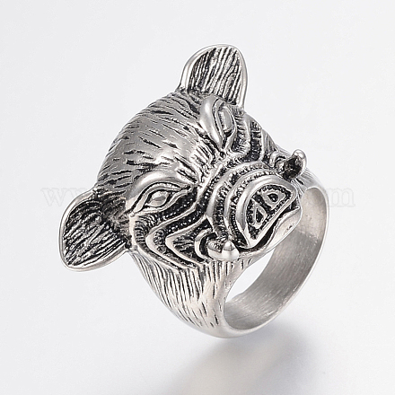 Кольца из нержавеющей стали 304 RJEW-G091-08-1