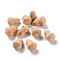 Natural Picture Jasper Beads, Bumpy, No Hole/Undrilled, for Wire Wrapped Pendant Making, Gourd/Calabash, 11~12x16~20mm