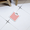Resin Miniature Electronic Scale Shape Display Decorations, with Wood Base, for Dollhouse Decor, Pink, 25x23x3mm