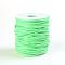 Flat PVC Cords, for Jewelry Making, Green, 2.3mm, , about 50 yards/roll