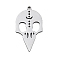 Halloween 201 Stainless Steel Pendants, Anti-Tarnish, Bird, 20x11.5x1mm, Hole: 1.2mm