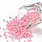 Glass Seed Beads, Baking Paint Seed, Small Craft Beads for DIY Jewelry Making, Round, Pink, 2mm, Hole:1mm, about 2000pcs/30g