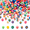 6 Strands 6 Style Handmade Polymer Clay Beads Strands, for DIY Jewelry Crafts Supplies, Mixed Shapes, Mixed Color, 1 strand/style