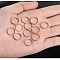 316L Surgical Stainless Steel Hoop Cartilage Earrings, Nose Rings for Men, Piercing Body Jewelry, Light Gold, 0.8mm, Inner Diameter: 6mm